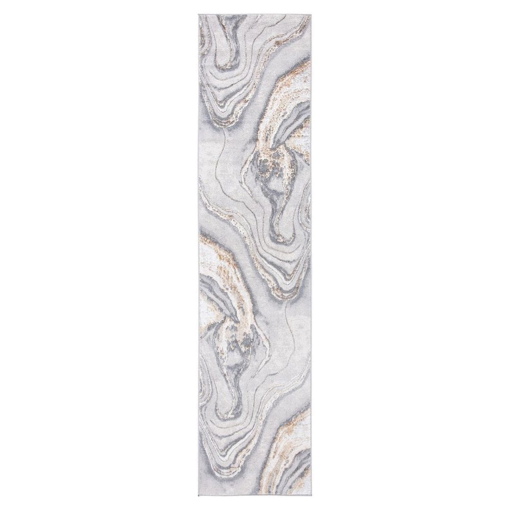 Safavieh Orchard ORC637 2"2" x 13" Grey and Gold Runner, , large