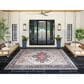 Surya Revere 4" x 6" Gray, Blue, Brown, Red and Cream Area Rug, , large