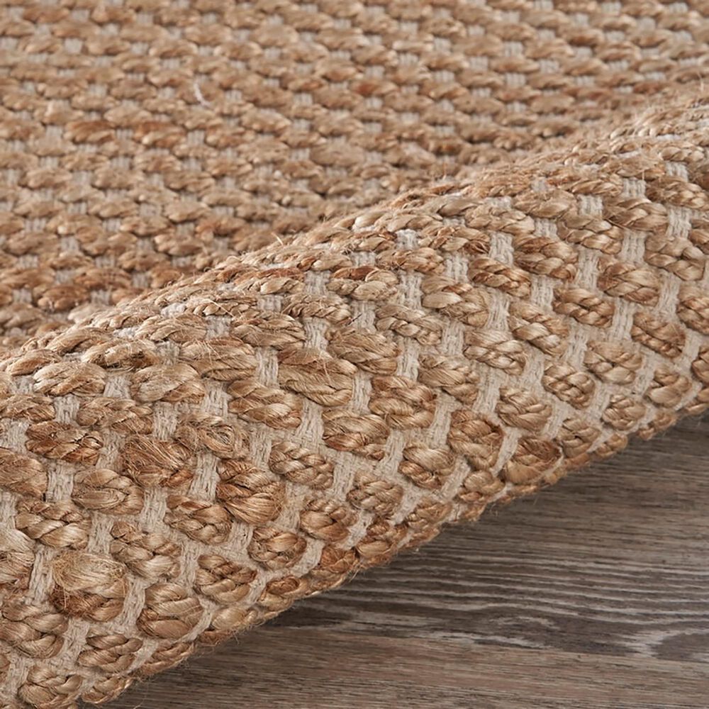 L&amp;R Resources Natural Fiber 03386 5&#39; x 7&#39;9&quot; Natural Area Rug, , large