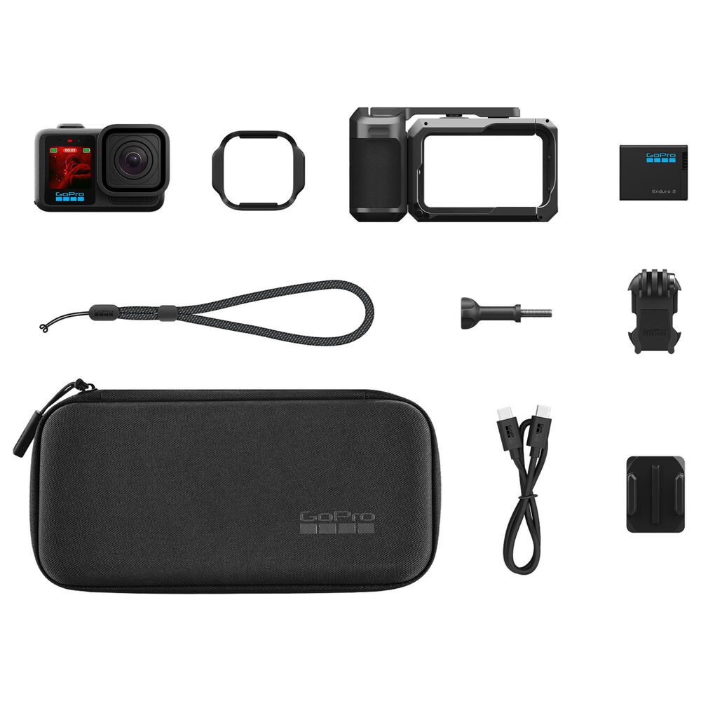 GoPro Mission 1 Pro Cinematic Action Camera with Grip in Black, , large