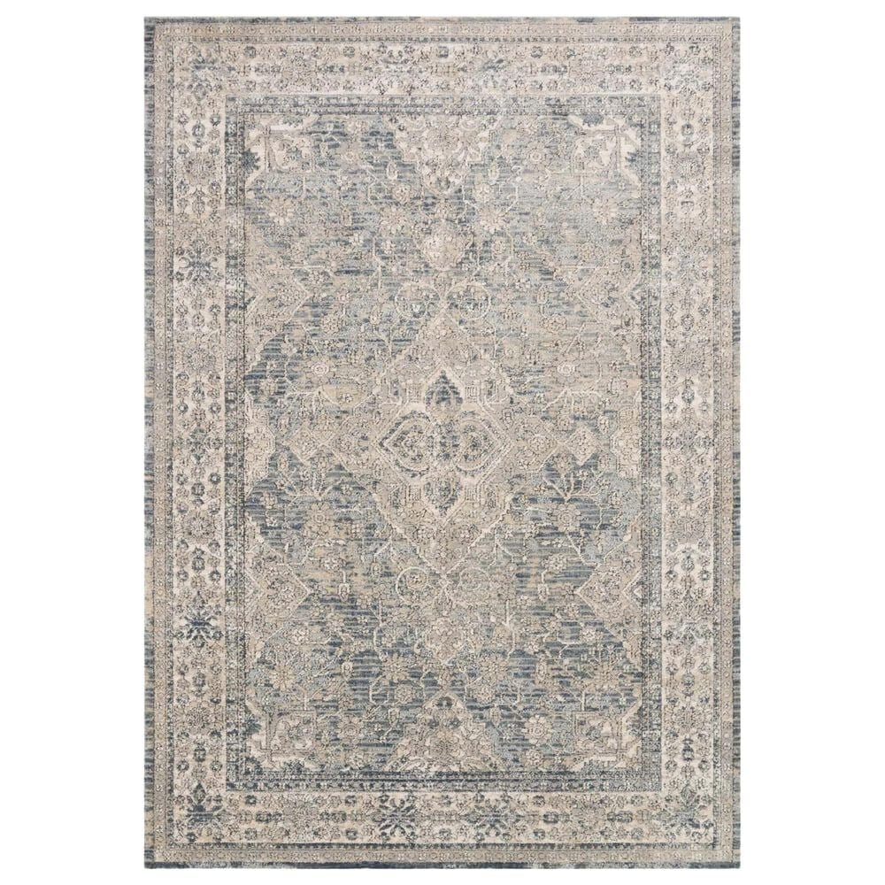 Loloi II Teagan TEA-04 2"8" x 4" Sky and Natural, , large