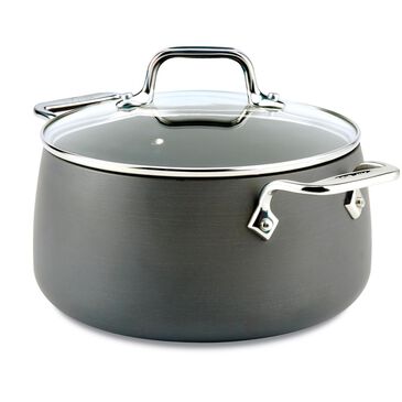 All-Clad Hard Anodized 4 Quart Soup Pot, , large