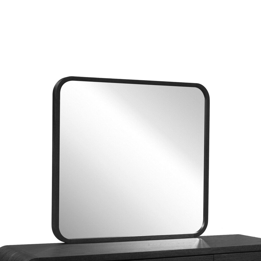 Urban Home Elora 6-Drawer Dresser and Mirror in Jet Black, , large