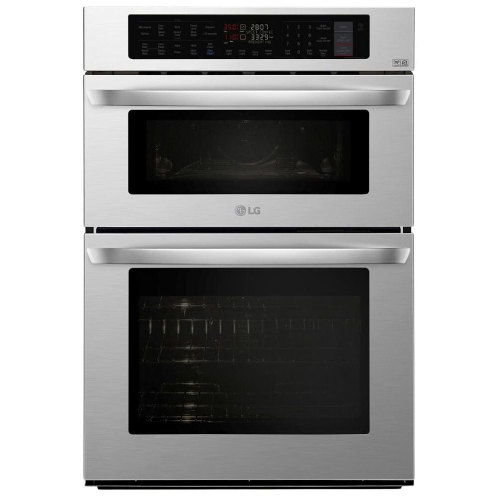 LG 30" Combination Wall Oven in Stainless Steel, , large