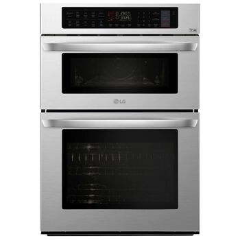 LG 30 inch Combination Wall Oven in Stainless Steel