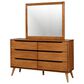 Furniture of America Lennart 6-Drawer Dresser in Oak, , large