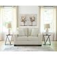 Ashley Greenbriar Stationary Loveseat Chaise in Ivory, , large