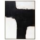 Ashley Reighlea 39.38" x 50" Wall Art in Black, White and Tan, , large