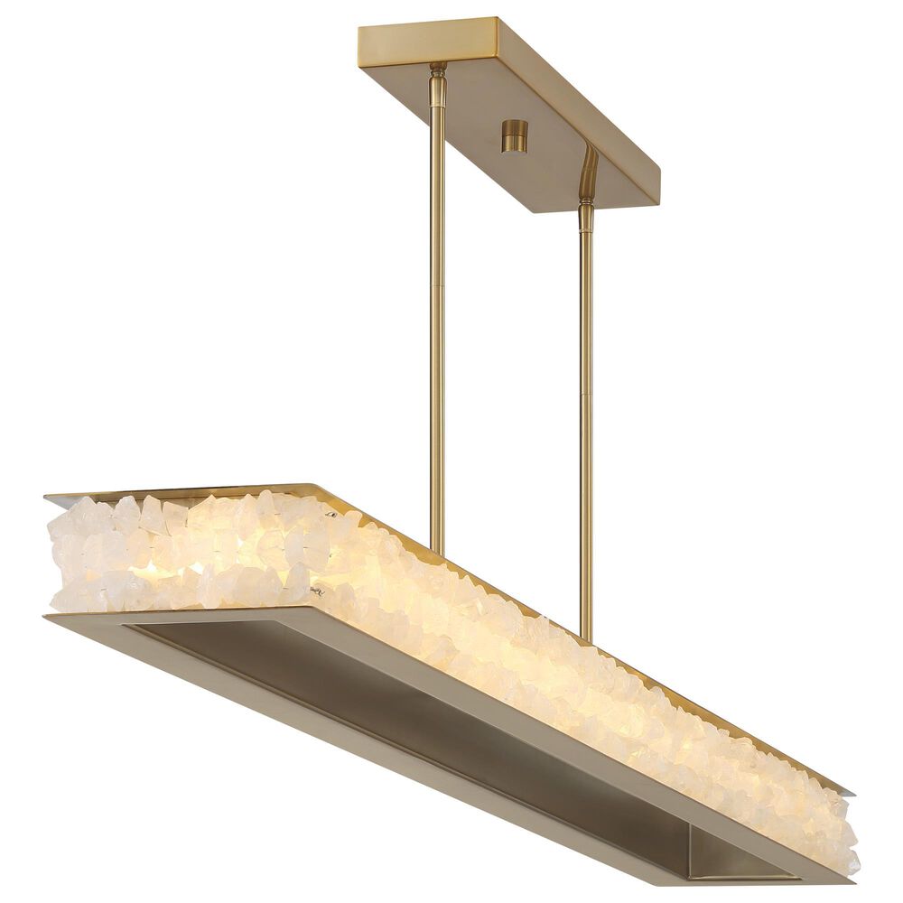 Minka-Lavery Divinely Kitchen Island Light in Celeste Brass, , large