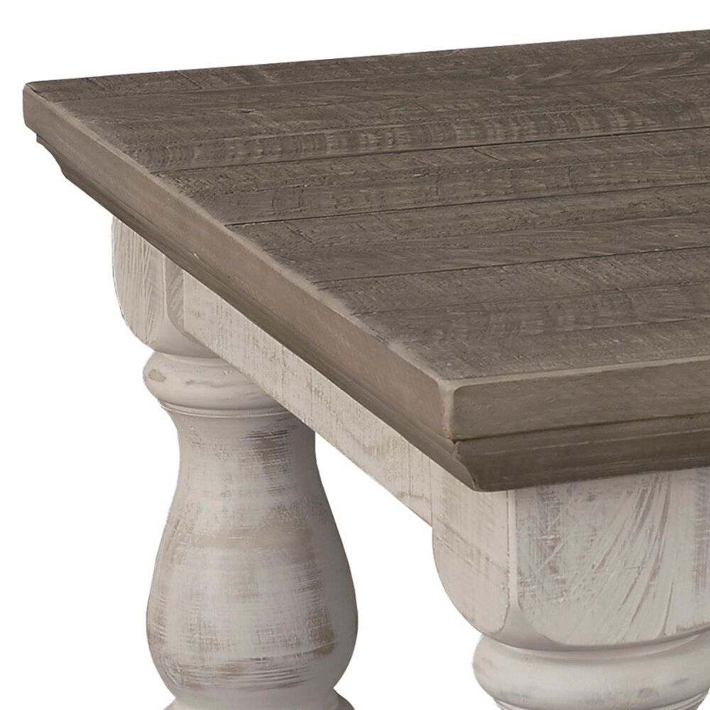 Ashley Havalance Rectangular Cocktail Table in Gray and White, , large