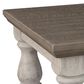 Ashley Havalance Rectangular Cocktail Table in Gray and White, , large