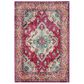 Safavieh Monaco MNC243D-5 5"1" x 7"7" Pink/Multi Area Rug, , large