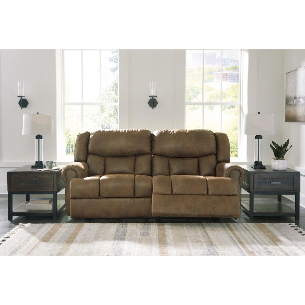 Ashley Boothbay Manual Reclining Sofa in Auburn, , large