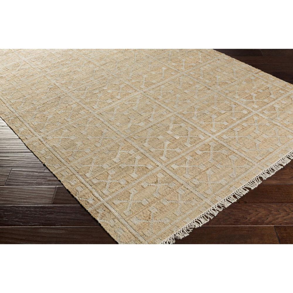 Surya Laural LRL-6016 2&#39;6&quot; x 8&#39; Cream, Ivory and Khaki Runner, , large