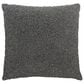 Hallmart Collectibles Angela 20" Square Decorative Throw Pillow in Charcoal, , large