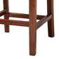 Baxton Studio Racquel Counter Stool in Natural and Walnut Brown, , large