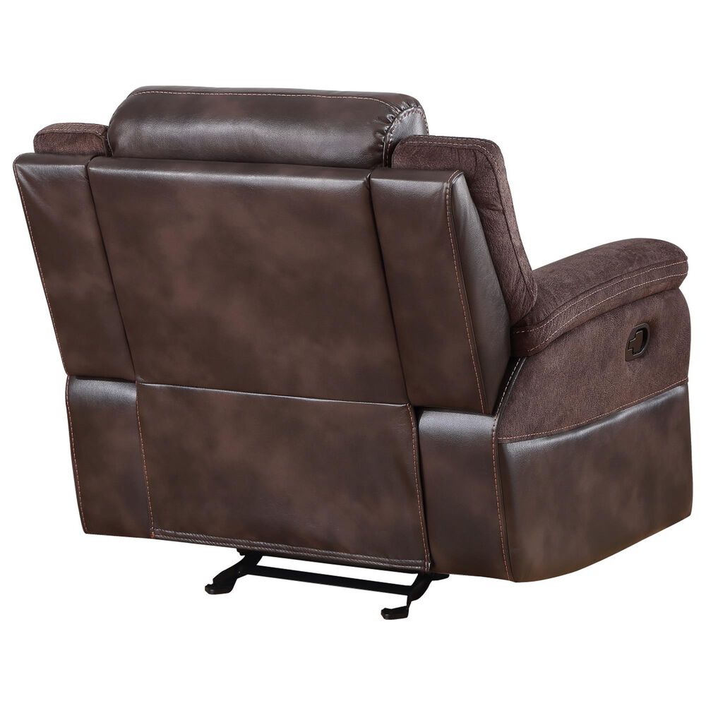 Steve Silver Pueblo Manual Recliner Chair in Coffee, , large