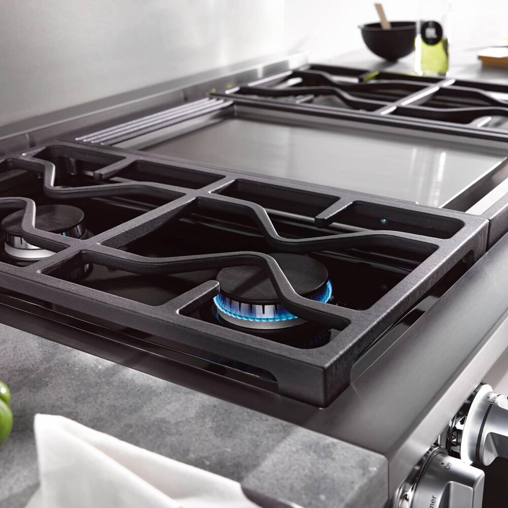 Miele 36" Gas Rangetop with 4 Burner in Stainless Steel, , large
