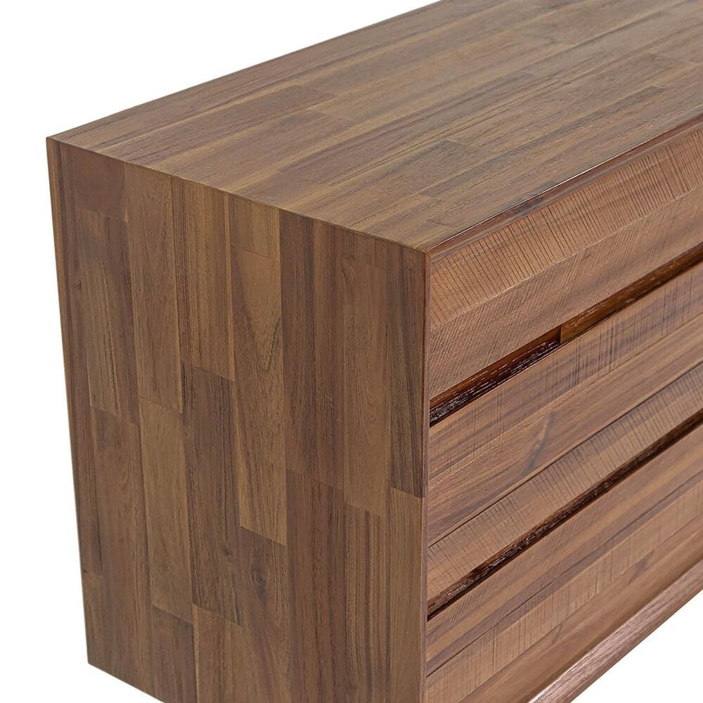 LH Imports Gia 6-Drawer Dresser in Warm Pecan, , large