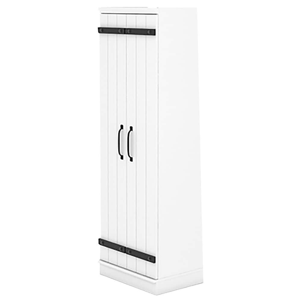 Sauder HomePlus 430336 Storage Cabinet in Soft White, , large