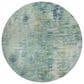 Dalyn Rug Company Kochi KC1 Teal 8" Round Area Rug, , large