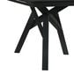 Blue River Cortina and Lima 5-Piece Rectangle Dining Set in Black, , large