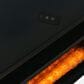 Jofran Urban Icon 60" Electric Fireplace Media Console in Black, , large