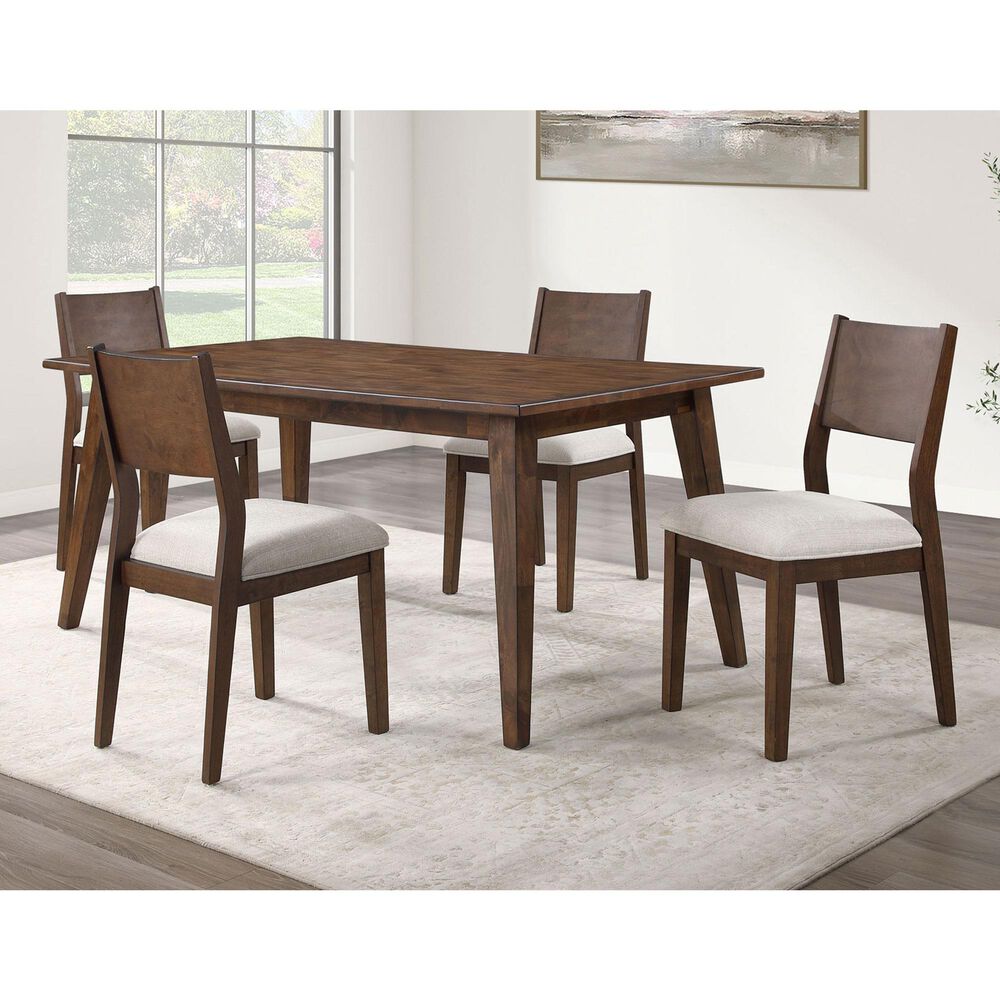 Steve Silver Canton Dining Side Chair in Brown Cherry, , large