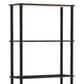 HOMLUX Turn-N-Tube 3-Shelf Over The Toilet Storage Space Saver in Espresso and Black, , large