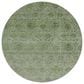 Dalyn Rug Company Burano BU8 8" Round Olive Indoor/Outdoor Area Rug, , large