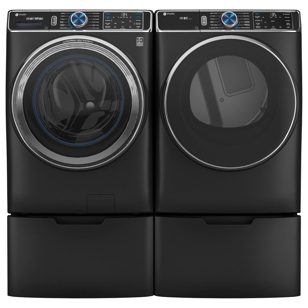 GE Appliances 16&quot; Laundry Pedestal in Carbon Graphite, , large