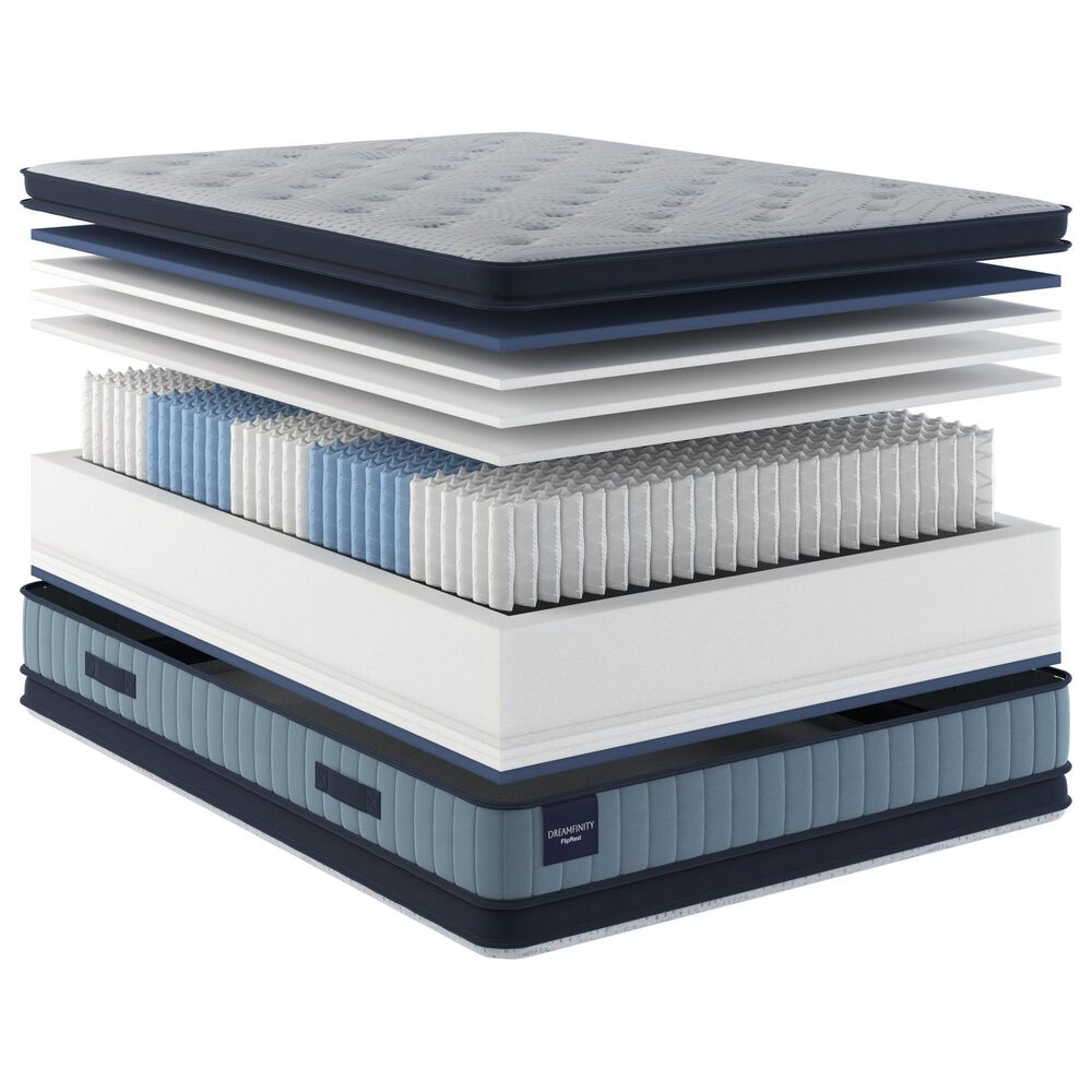 Dreamfinity Fliprest Soft Pillow Top Full Mattress with Low Profile Box Spring, , large