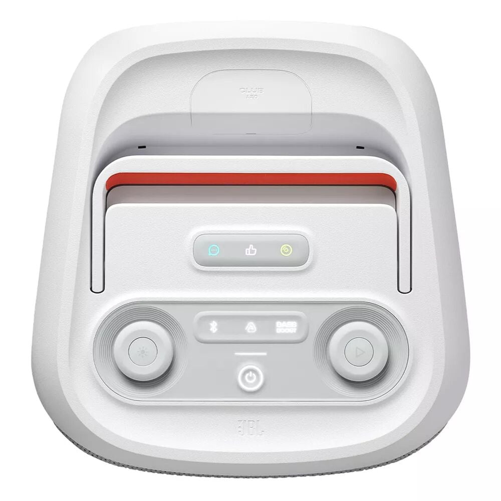 JBL PartyBox Club 120 Wireless Party Speaker in White, , large