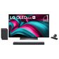 LG 83" Class C5 Series 4K OLED evo AI - Smart TV with 3.1.3 Channel Soundbar System in Black, , large
