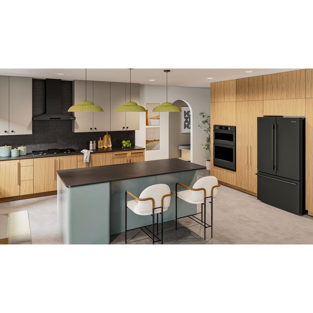 KitchenAid 36" Gas Cooktop with Backlit Knobs and Griddle in Black Ore, , large