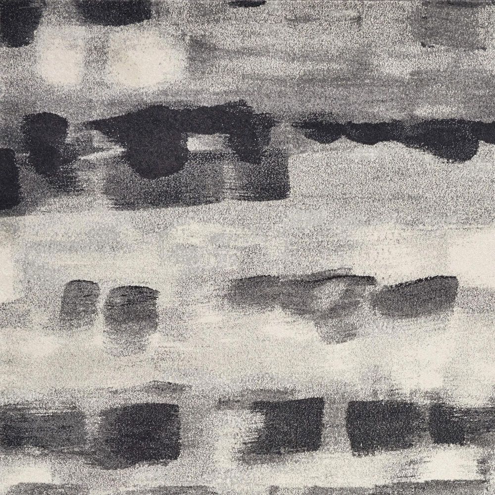 Kas Oriental Rugs Illusions Palette 3&#39;3&quot; x 4&#39;11&quot; Grey Area Rug, , large