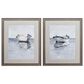 Propac "Boat on the Horizon" Wall Art in Gray (Set of 2), , large