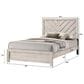 Crown Mark Valor 3-Piece Queen Bedroom Set in Light Gray, , large
