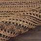 L&R Resources Natural Fiber Striped 9" x 12" Jet Black Area Rug, , large