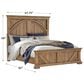 Sasha Lee Queen Bed in Knotty Hickory, , large