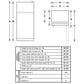 GE Appliances 19.2 Cu. Ft. Top-Freezer Refrigerator in Slate, , large