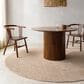 Surya Masterpiece MPC-2302 Beige, Tan and Medium Brown 6"7" Round Area Rug, , large