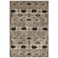 Oriental Weavers Woodlands 9651A 7"10" x 10" Ivory Area Rug, , large