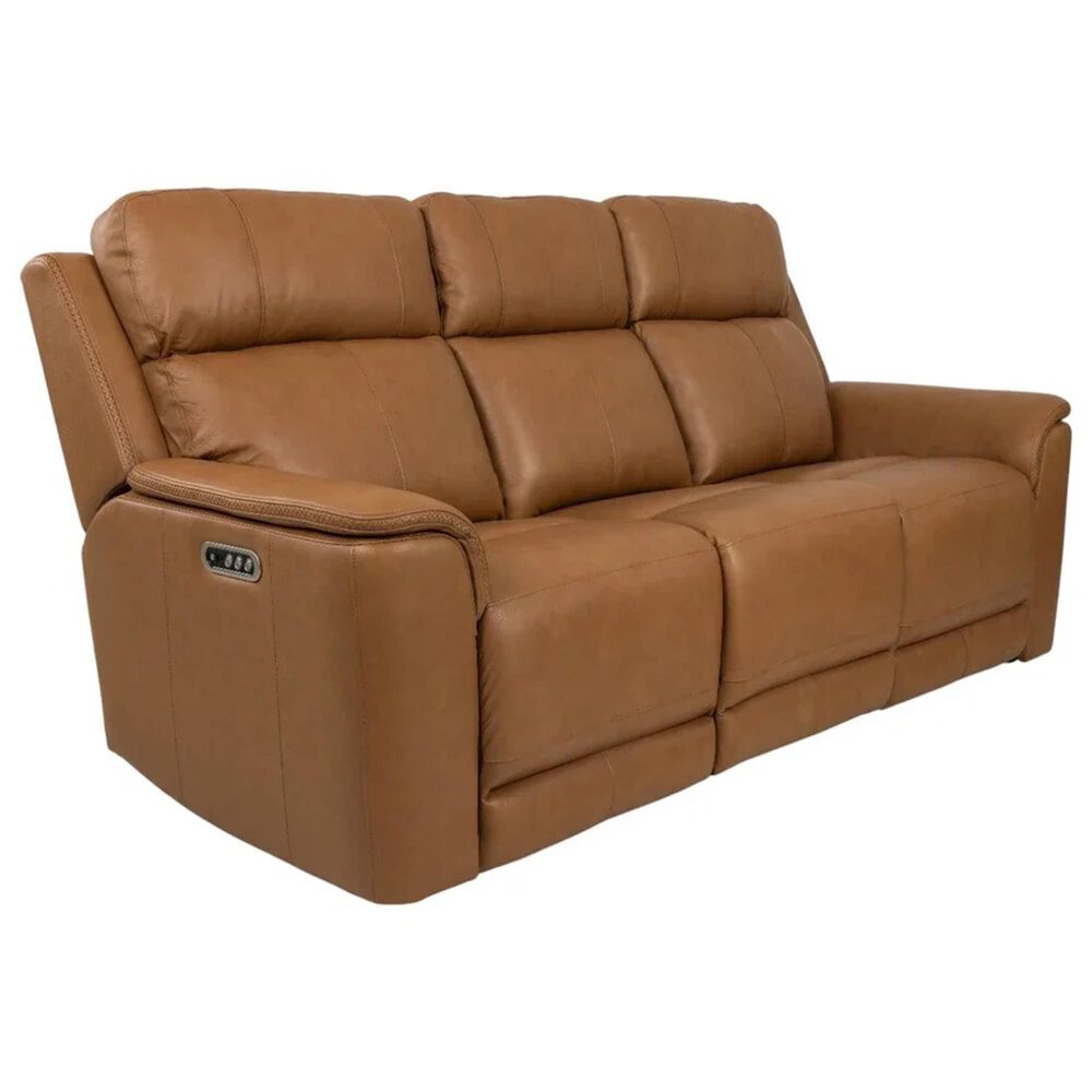 Mayberry Hill Mustang Power Reclining Sofa in Aline Butternut, , large