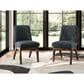 Ashley Dilenno Upholstered Dining Side Chair in Dark Brown, , large