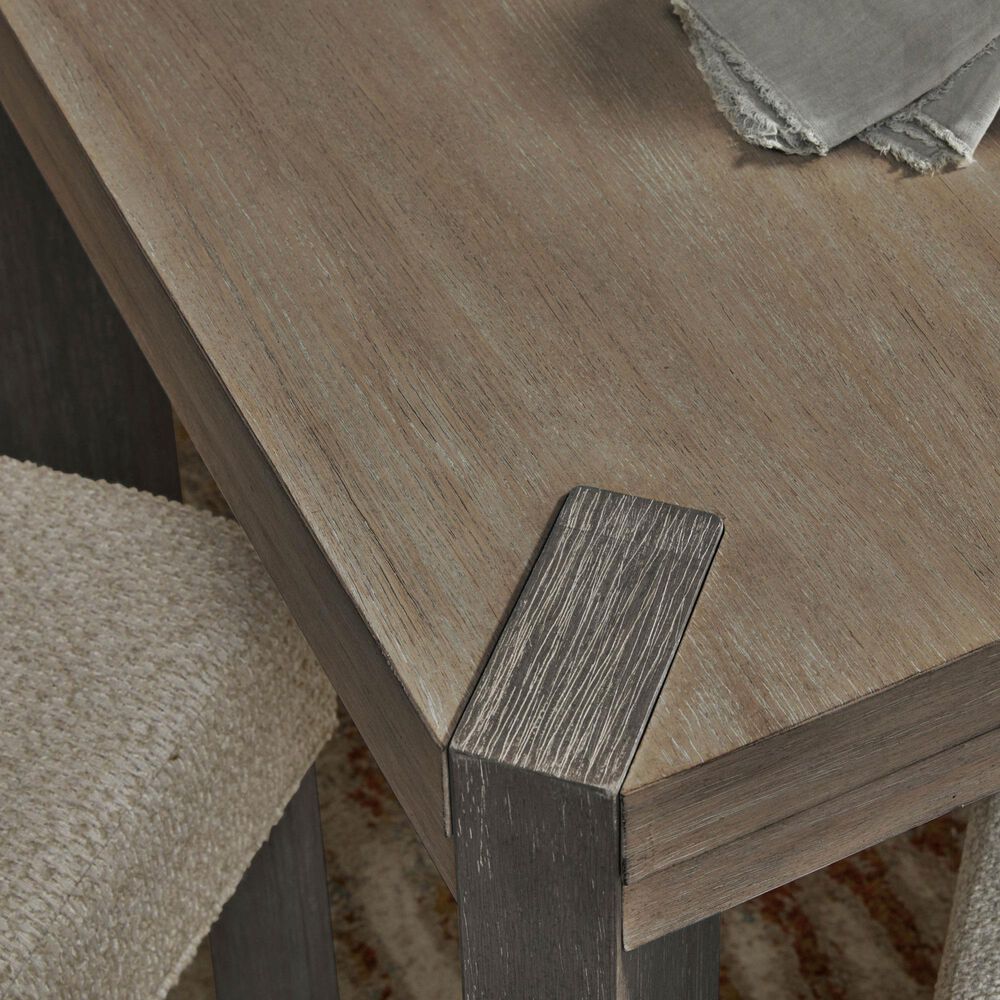 Chapel Hill Anderson Park Dark Dining Table in Moose Trail and Frontier Brown - Table Only, , large