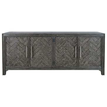 Waltham Gramercy 4 Door Accent Cabinet in Platinum, , large