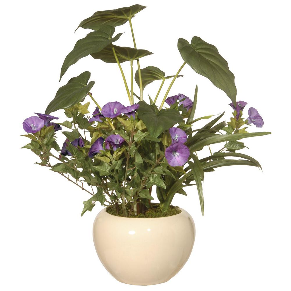 National Tree 18" Plant with in Ceramic Pot, , large