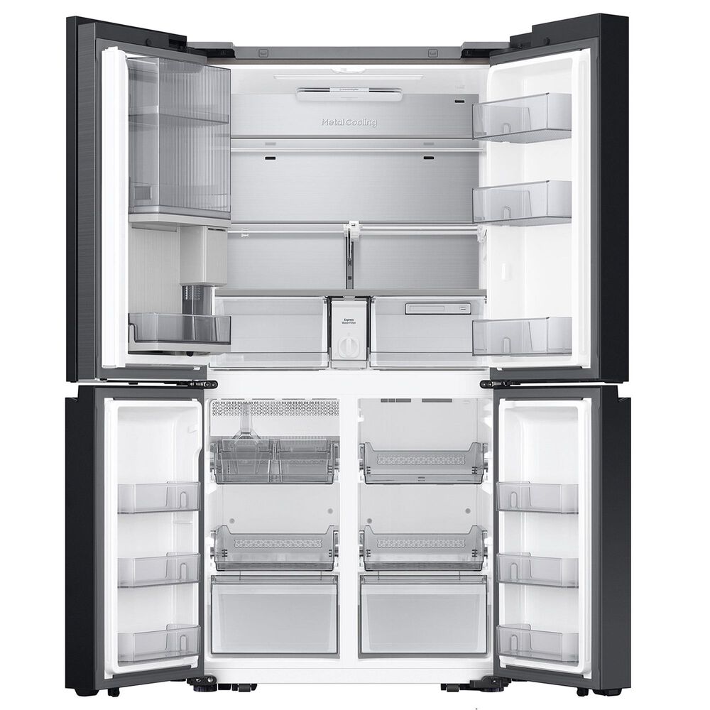 Samsung Bespoke Bespoke 22.5 Cu. Ft. 4-Door French Door Refrigerator in White Glass, , large