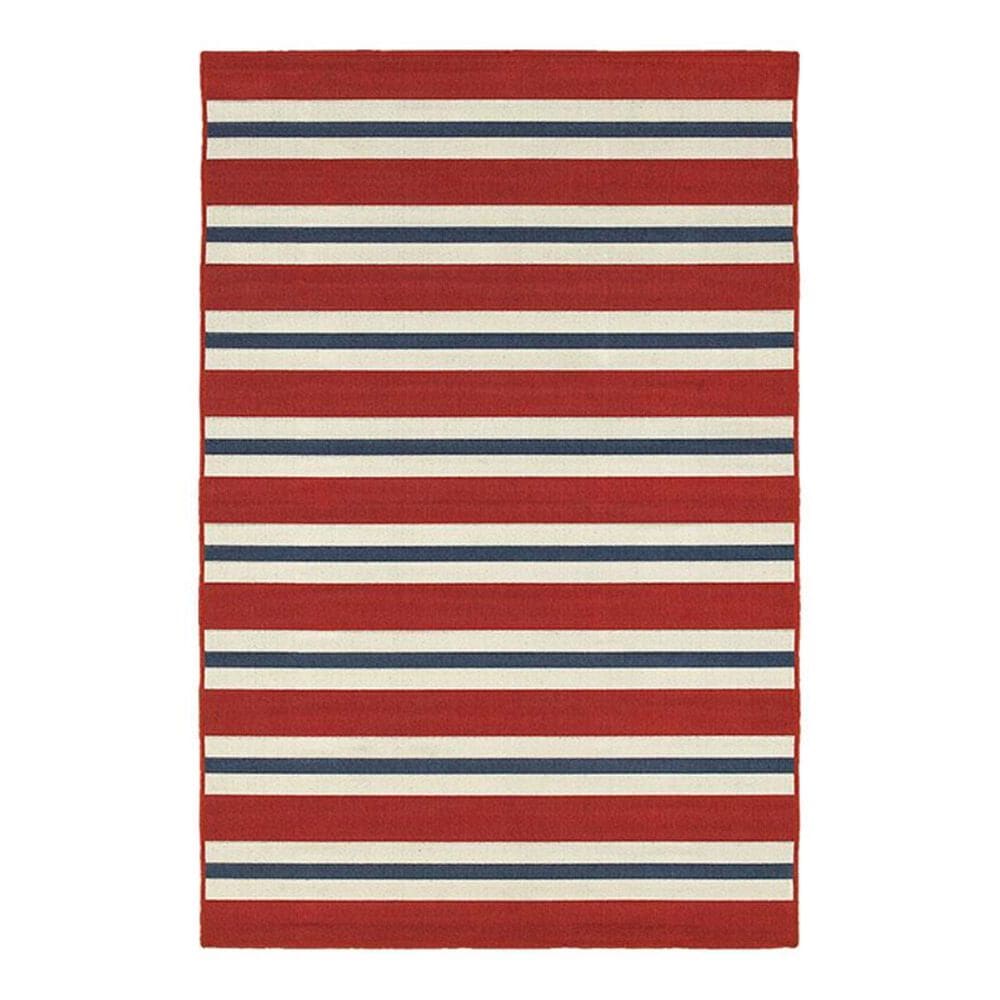Oriental Weavers Meridian 5701R 7"10" x 10"10" Red Area Rug, , large